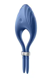 Ерекційне віброкільце-ласо Satisfyer Duelist Blue, 10 режимів, потужний мотор - мініатюра 4