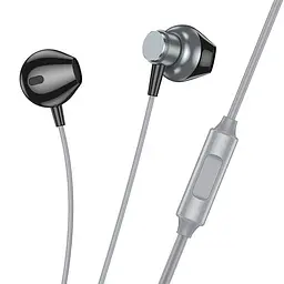Навушники Hoco Smart metal universal earphones with microphone M125 - мініатюра 3