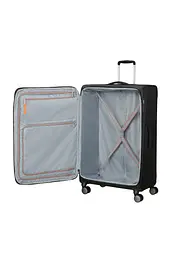 Валіза 79 См American Tourister WANDERLITE SHADOW BLACK 79x48x31(34) MJ6*09006 - мініатюра 2