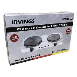 Електроплита Irvings IHPDE02 white - мініатюра 2