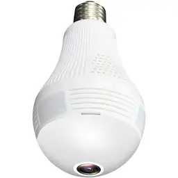 Панорамна IP WiFi камера лампочка UKC H-302L White (3sm_744066978)