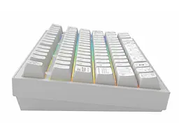 Клавіатура Dark Project ALU81 Terra Nova ENG/UA White (DPKB_NOVA_81_ANSI_WHITE_UA) - мініатюра 7