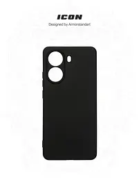 Чехол ArmorStandart ICON для Xiaomi Poco X7 Pro Camera cover Black (ARM82741) - мініатюра 3