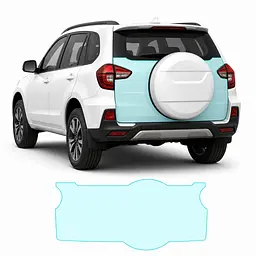 Антигравійна захисна бронеплівка за лекалами для Chery Tiggo 3 II facelift 2020- зона кришки багажника