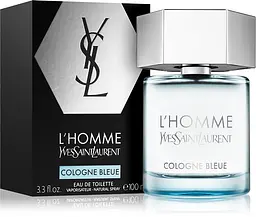 Оригінал Yves Saint Laurent L’Homme Cologne Bleue 100 мл Туалетна вода - мініатюра 2