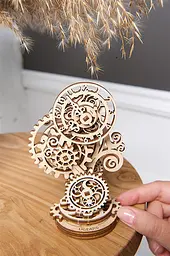 Механічний 3D Пазл Ukrainian Gears Стімпанк-годинничок, 43 елементи (70093) - мініатюра 4