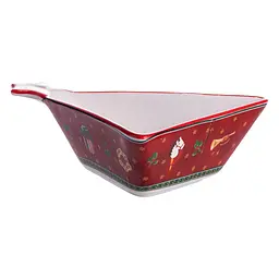 Піала для десертів та закусок Christmas порцелянова 15*12*4 см Yiwu HP-SDHK-15 - мініатюра 12