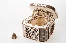 Механічний 3D Пазл Ukrainian Gears Скринька з секретом, 190 елементів (70031) - мініатюра 4