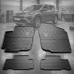 Автомобільні килимки у салон для Toyota Rav 4 (XA40) 2013-2018