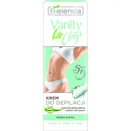 Крем для депіляції Bielenda Vanity Clays Bio з зеленою глиною 100 мл  - мініатюра 3