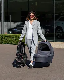 Дитяча універсальна коляска 2в1 CARRELLO Epica Темно-сірий - мініатюра 10