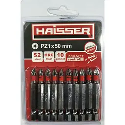 Набір біт Haisser PZ1X50 мм 10шт