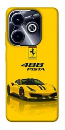 TPU чохол Demsky Yellow beast для Infinix Hot 40i