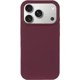 Чохол Silk Full Protective (AA) NO LOGO для Apple iPhone 17 Pro Max / 18 Pro Max (6.9") Бордовий / Plum - миниатюра 2