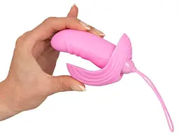 Вібратор Sweet Smile Shelly Remote Control 7.5 см рожевий - мініатюра 7