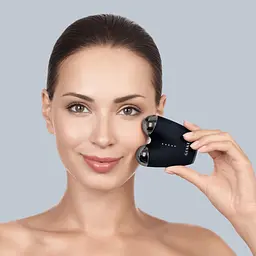 Масажер для обличчя GESKE MicroCurrent Face-Lifter 6в1 Black (HB0135) [176844] - мініатюра 6