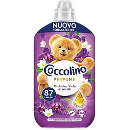 Кондиціонер для білизни Coccolino Perfume Фіолетова орхідея та чорниця 1827 мл 87 циклів прання