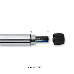 Вібратор Baile Mini Vibrator, срібний Baile BW-006004 103501 - мініатюра 3