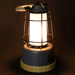 Ліхтар кемпінговий Bo-Camp Harlington 370 Lumen з димінгом Bamboo-Grey - мініатюра 10