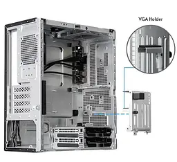 Корпус Chieftec UNI BS-20B-OP без БП Black (BS-20B-OP) - мініатюра 5