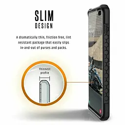 Оригінальний протиударний чохол UAG Monarch для Samsung Galaxy S10 Plus (6.4") Crimson 211351119494 - мініатюра 13
