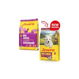 Сухий корм для собак Josera Mini Junior Duck & Salmon 3 кг (4032254787617)