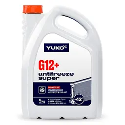 Антифриз YUKO Super G12 + -42 ° C червоний 5л