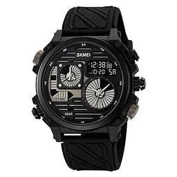Наручний годинник чоловічий 2202PBK Black Skmei acs0030149