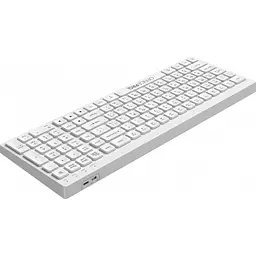 Клавіатура OfficePro бездротова біла (SK985W) - мініатюра 3