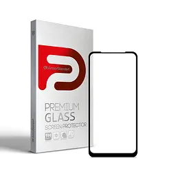Захисне скло для VIVO Y30 4G, Full Glue, 2.5D, на весь екран, глянцеве, загартоване 9H, повне проклеювання по всій поверхні, з чорною рамкою, протиударне, ArmorStandart (ARM58356)