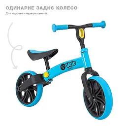 Біговел YVolution Yvelo Junior блакитний (YT16B2) - мініатюра 9