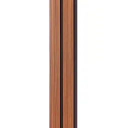 Рейка декоративна Wall Sticker PS 2900х120х12 мм Темний дуб SW-00001746 - мініатюра 5