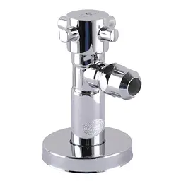 Кран напівобертовий кутовий з цангою Solomon 1/2″х 3/8″ Retro 7077 000002252