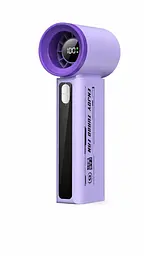 Портативний ручний вентилятор T-08 з акумулятором і USB зарядкою - мініатюра 3