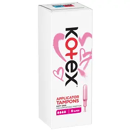 Тампони Kotex Lux Super з аплікатором, 8 шт. - мініатюра 2