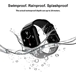 Смарт-годинник Blackview R3 (діагональ екрана 1.3" - 33 мм) чорний - мініатюра 7