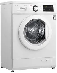 Пральна машина LG з фронтальним завантаженням F2J3HS0W, 7кг, 1200, A+++, Пар, глибина 44см, Дисплей, Інвертор, Білий (F2J3HS0W) - мініатюра 2