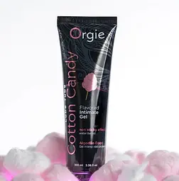 Оральний лубрикант Orgie Lube Tube Cotton Candy - зі смаком цукрової вати, 100 мл - мініатюра 2