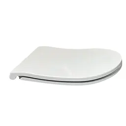 Сидіння-кришка для унітазу Koer AC-0101-Seat Cover 450х390х80mm дюропласт з мікроліфтом KR5617, Білий