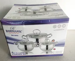 Набір посуду Bohmann BH 0602 6 предметів - мініатюра 10