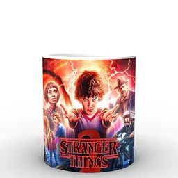Кухоль GeekLand Stranger Things Дуже дивні справи постер ST.02.022 330 мл білий - мініатюра 3