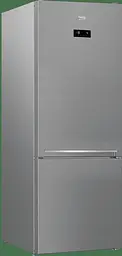 Холодильник з нижньою морозильною камерою Beko RCNE560E35ZXB 192х75х70см 2 двері Холодильне відділення - 356 л Морозильне відділення - 145 л A++ NF Нержавіюча сталь (RCNE560E35ZXB)