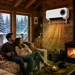 Тепловентилятор настінний DOMOTEC MS-5963 2000 Вт із сушаркою для рушників та пультом ДК - мініатюра 5