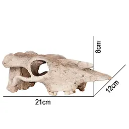 Декорація череп буйвола Terrario Buffalo Skull 21x12x8см (22128) - мініатюра 2