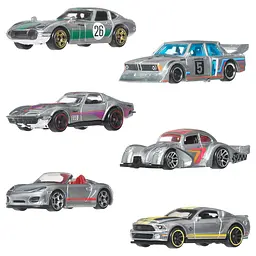 Тематичний набір машинок Hot Wheels ZAMAC (JLB26)