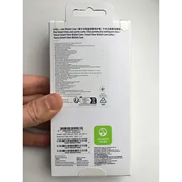 Оригінальний чохол-книжка Samsung для Galaxy S23 FE Clear View Smart Wallet Case EF-ZS711CWEGRU White - мініатюра 6