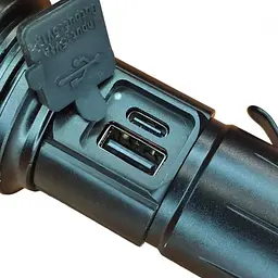 Ліхтар ручний акумуляторний X-Balog BL-PX21B-GT200 з функцією powerbank акумулятор 26650 - мініатюра 6