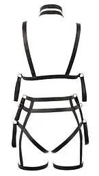Бондажний набір Bad Kitty Naughty Toys Bondage Set L/XL чорний - мініатюра 7