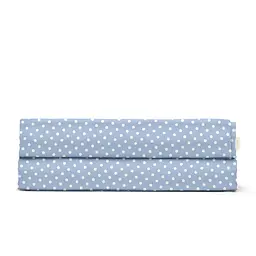 Дитяче простирадло Cosas Blue Dots CS1 110х160 блакитне (DropLightBlue-4003_110x160)
