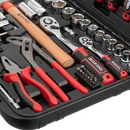 Набір інструментів Intertool ET-8100 100шт [85176] - мініатюра 4
